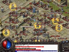 传奇热血手机版pk